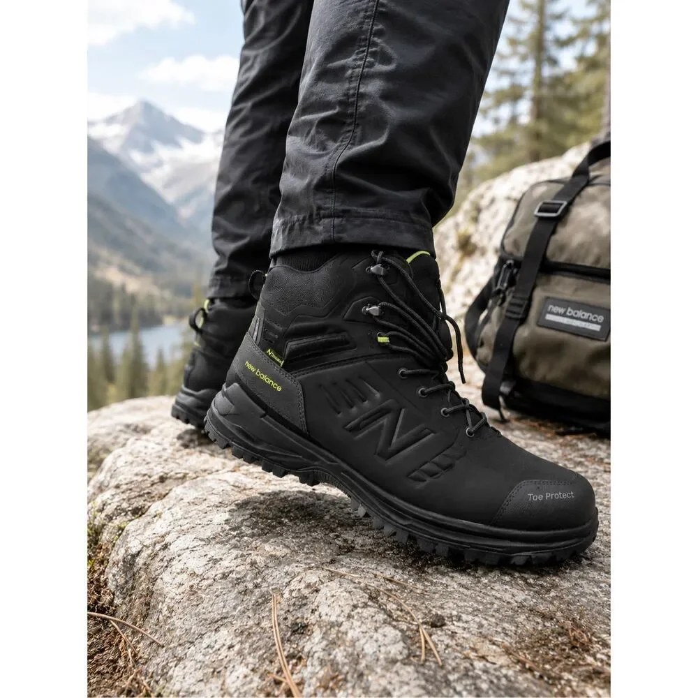 MEN'S NEW BALANCE WORK CALIBRE WORK BOOTS SIZE 14 WIDE COMPOSITE TOE